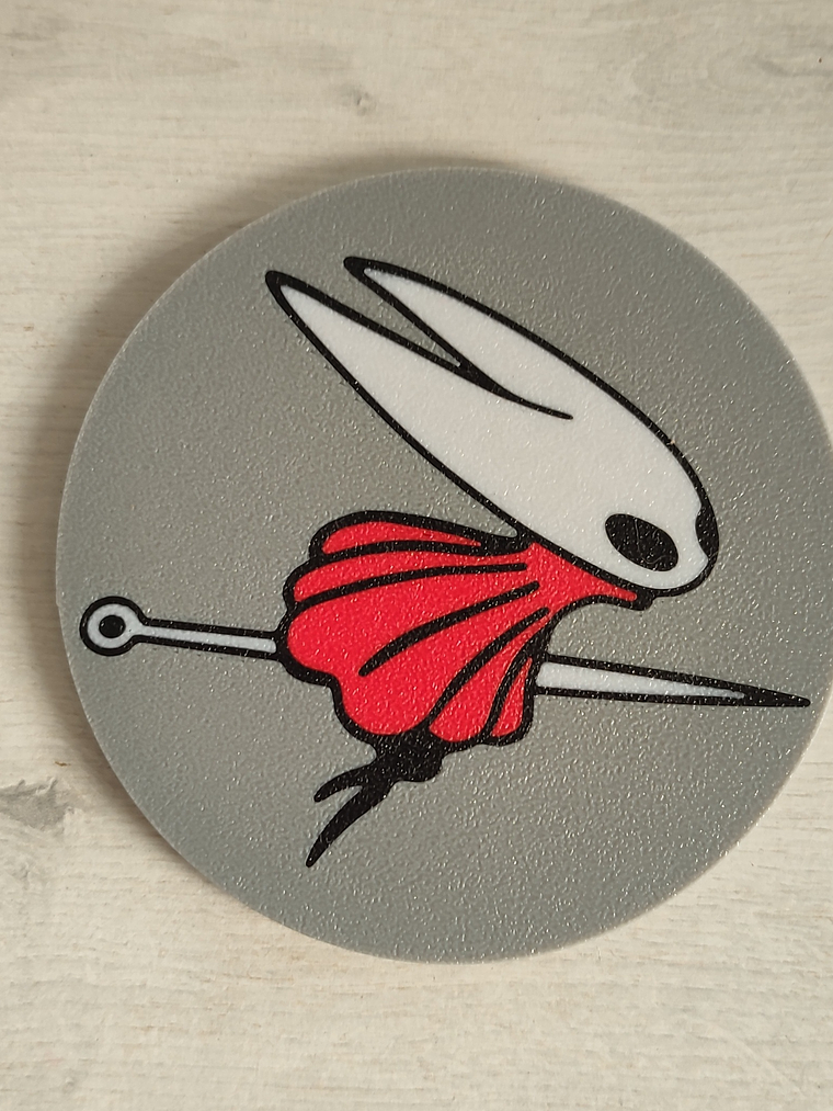 Posavaso inspirado en Hollow Knight 1