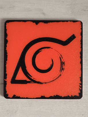 Posavaso inspirado en Naruto