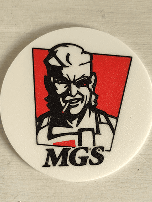 Posavaso Inspirado en Solid Snake