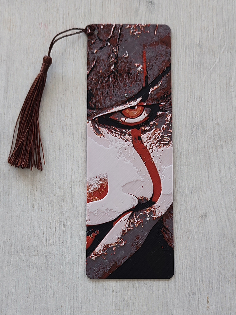 Marcapágina inspirado en IT 1