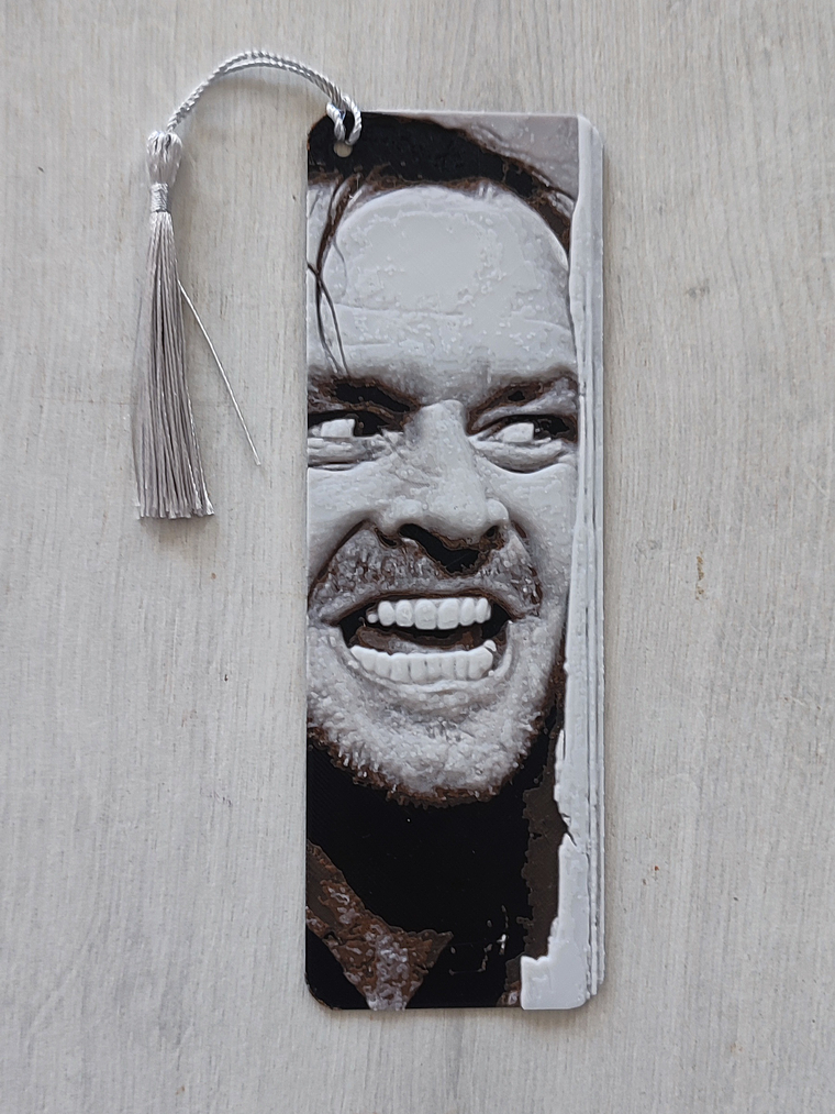 Marcapágina inspirado en El resplandor  1