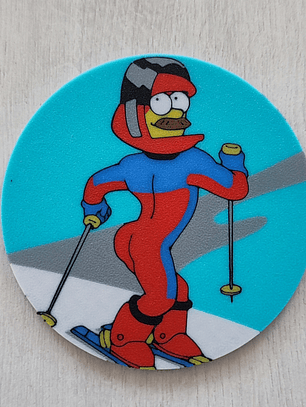 Posavasos inspirados en Los Simpsons