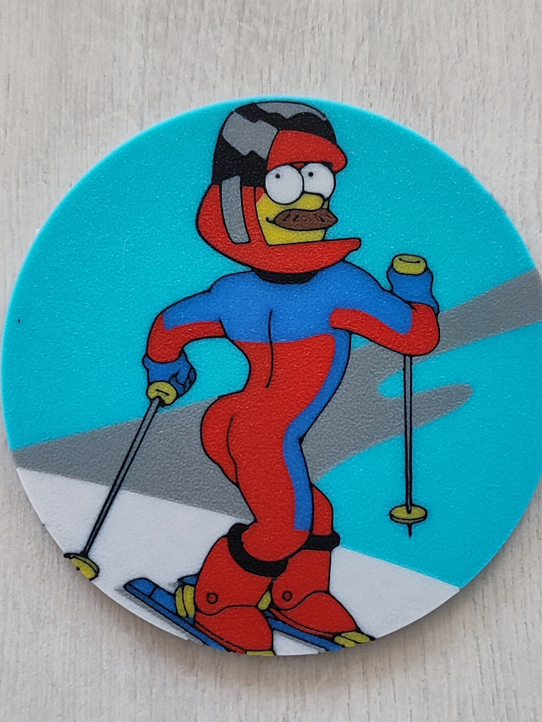 Posavasos inspirados en Los Simpsons 1