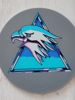 Posavaso inspirado en Silverhawks