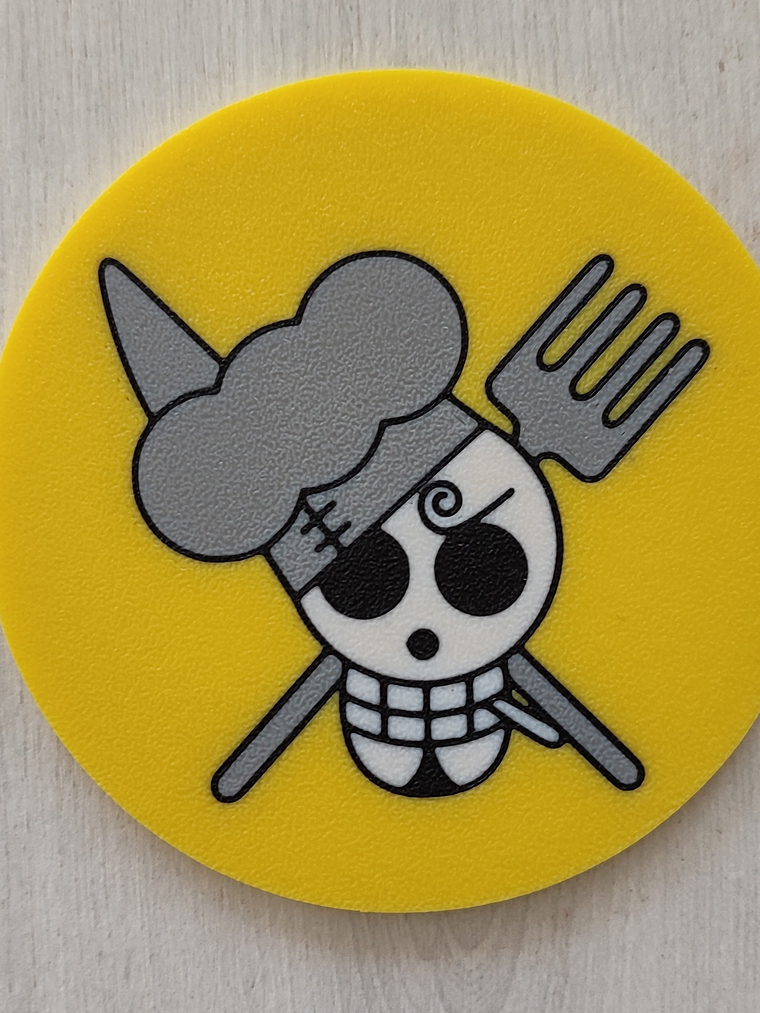 Posavaso inspirado en One Piece 2