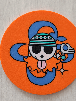 Posavaso inspirado en One Piece