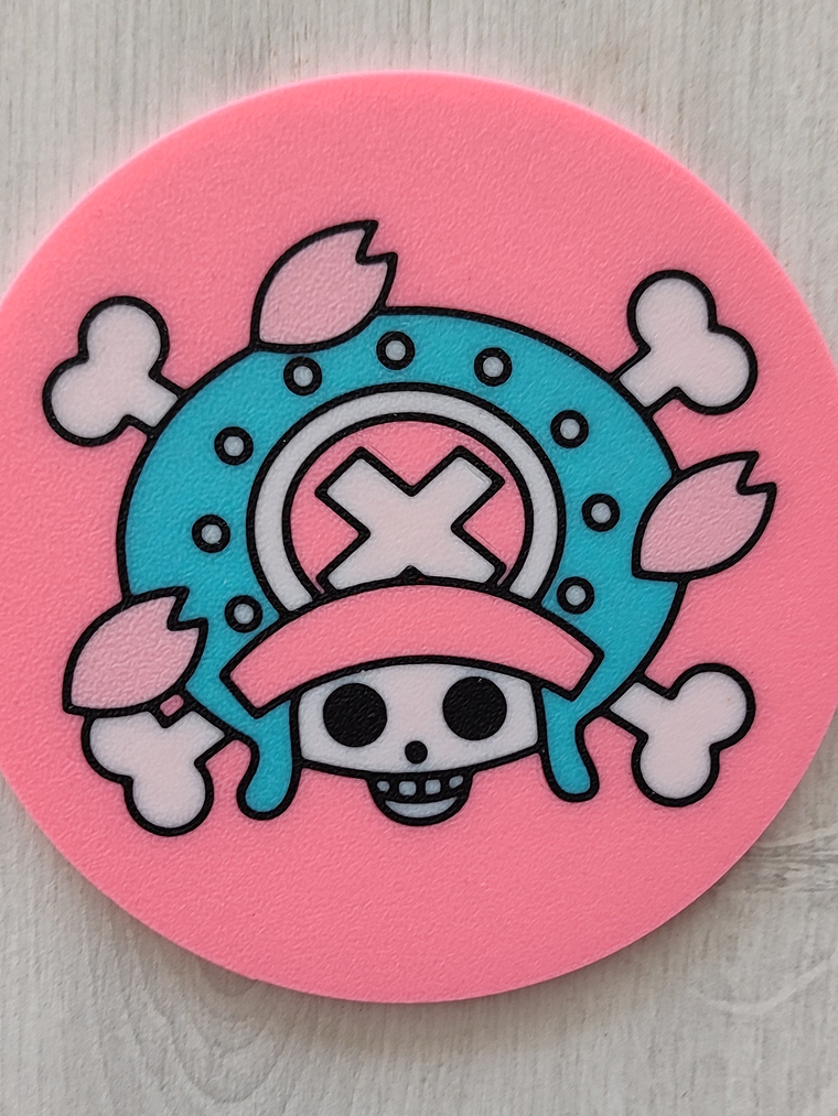 Posavaso inspirado en One Piece 8