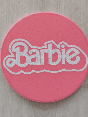 Posavaso inspirado en Barbie