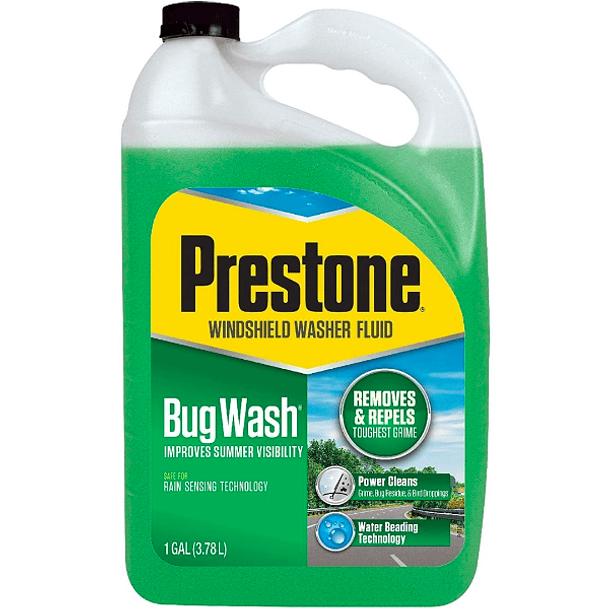 Liquido limpiaparabrisas PRESTONE Bug Washer 3.78 lts 