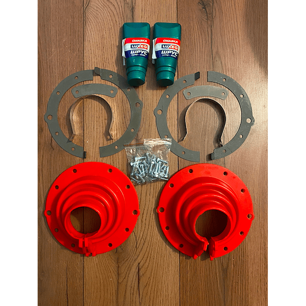 Fuelles de silicona para ruedas delanteras 