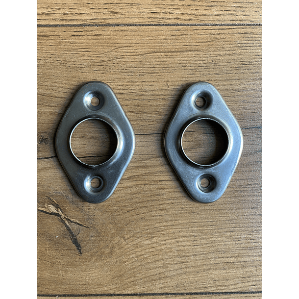 Set cubre goma de enganche de puerta metalico Bukhanka 