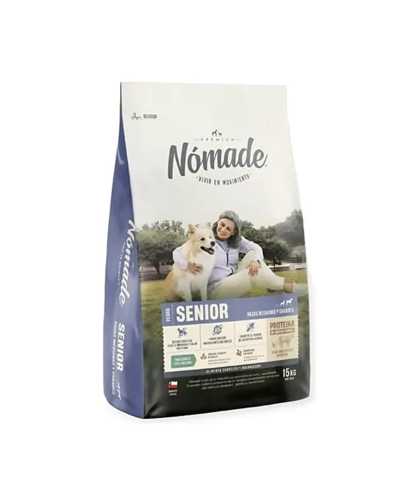 Nómade Alimento Senior Raza Mediana y Grande 15 Kg 1