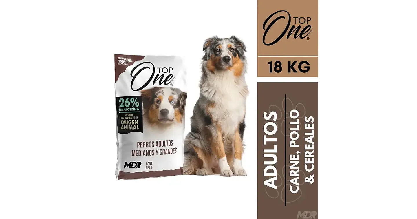 Top One Adulto Raza Mediana y Grande 18 Kg 1
