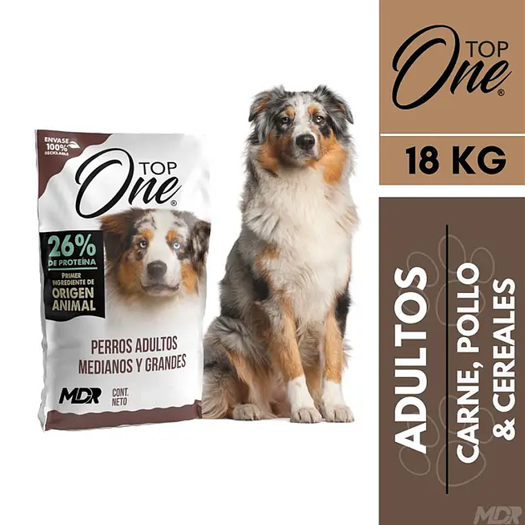 Top One Adulto Raza Mediana y Grande 18 Kg 1