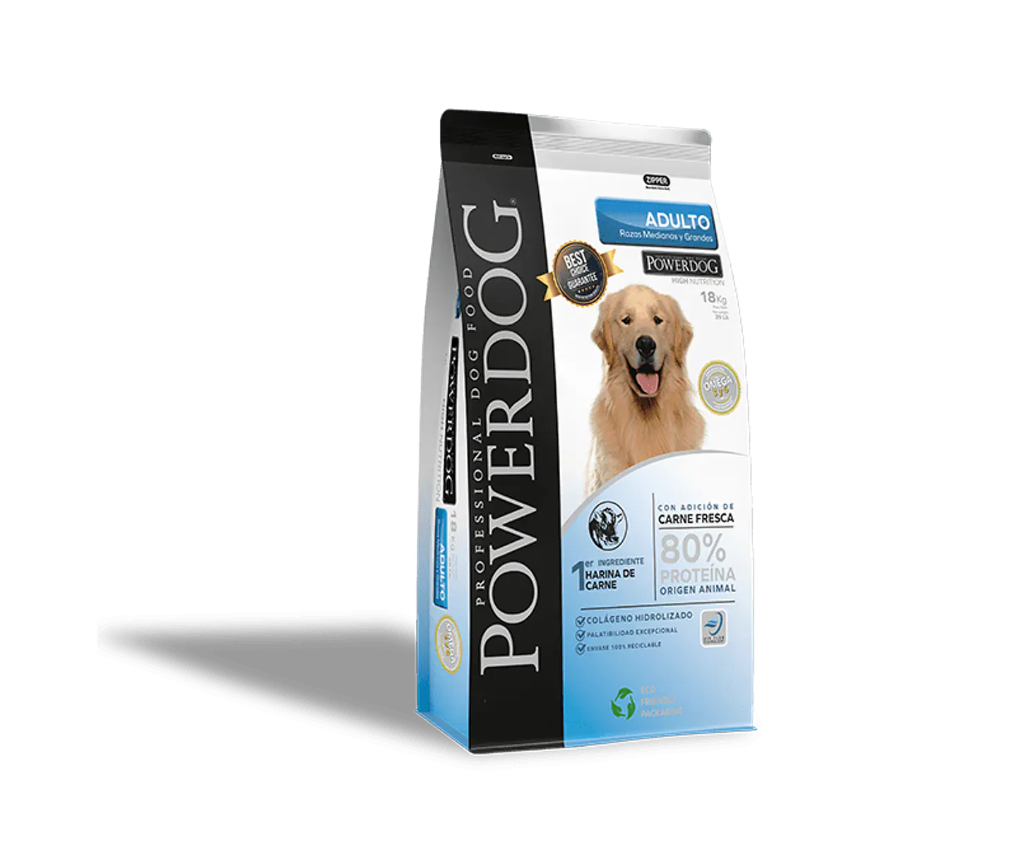 Powerdog Adulto Razas Mediana y Grande 18 Kg 1