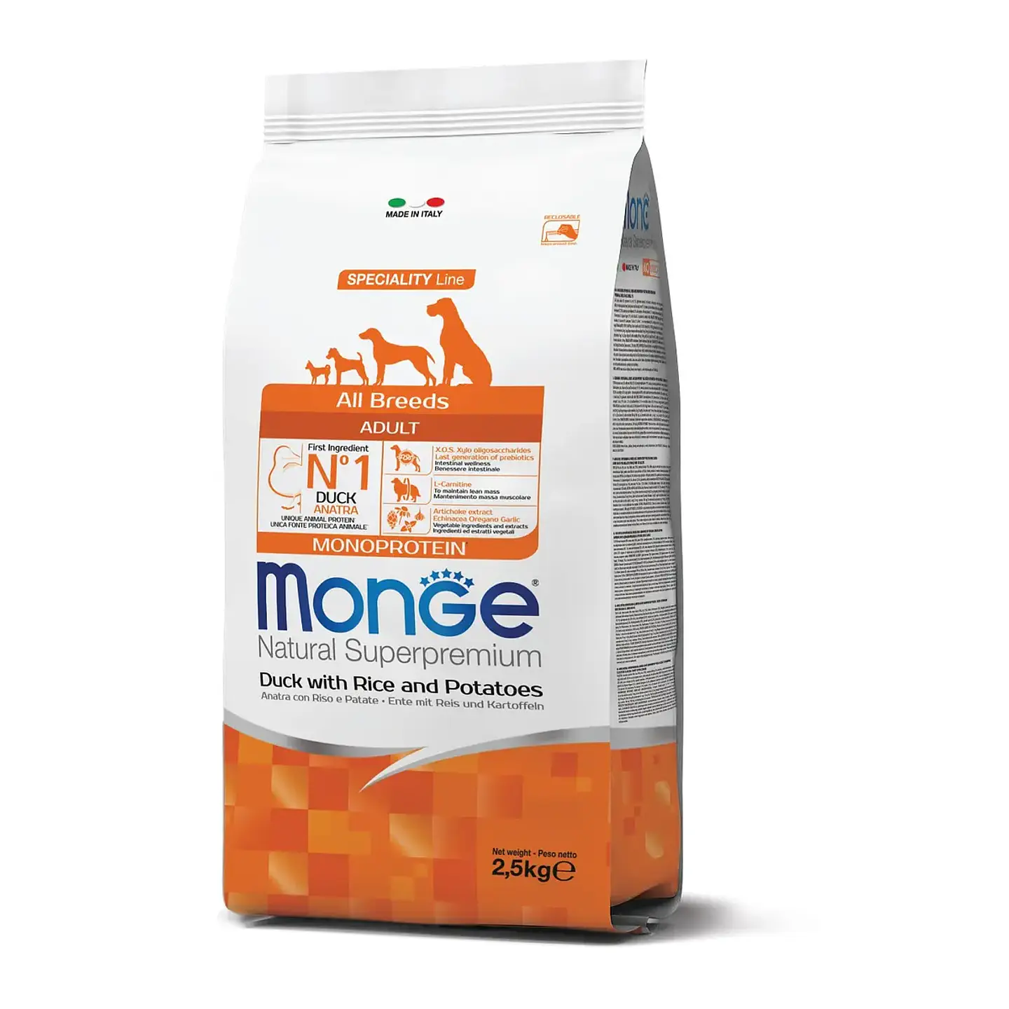 Monge All Breeds Monoproteico 2,5 Kg 1