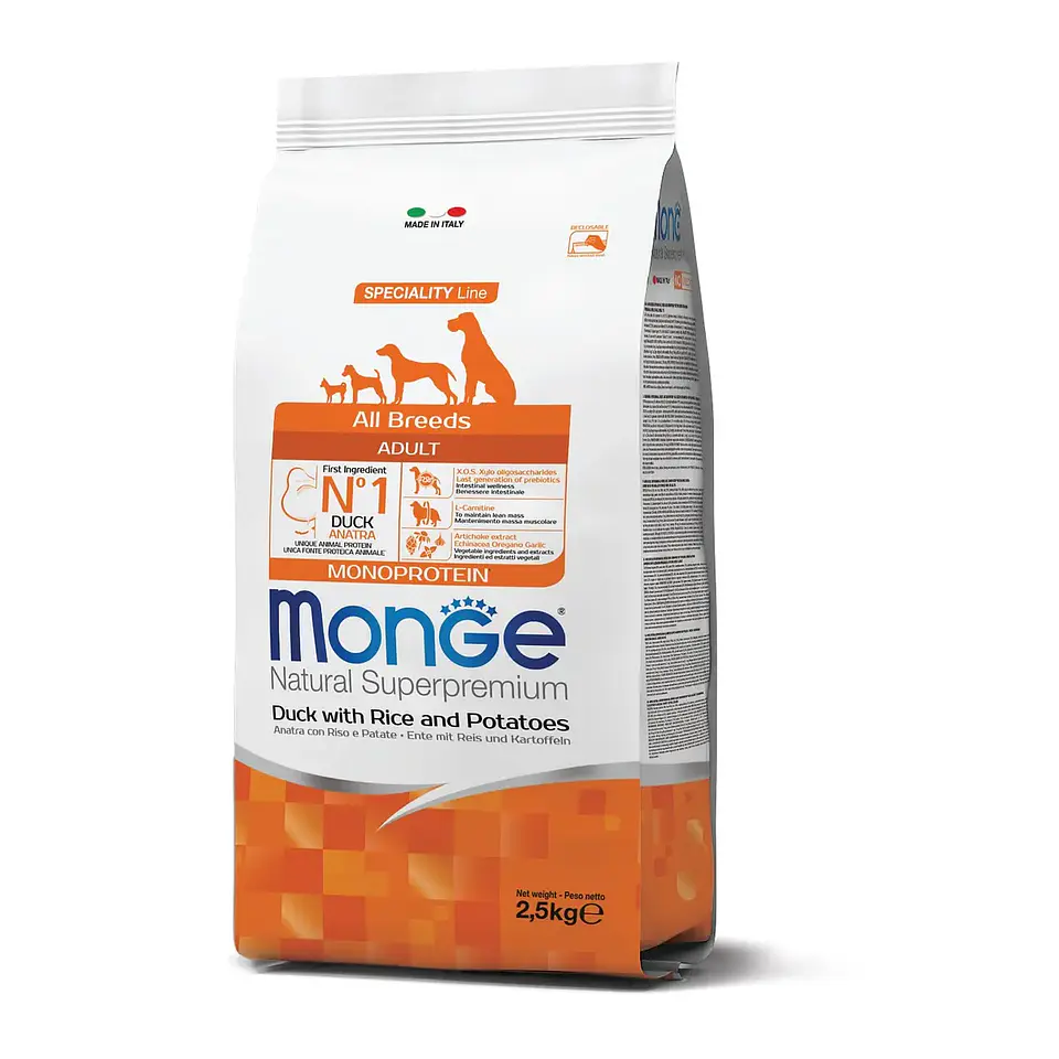 Monge All Breeds Monoproteico 2,5 Kg 1
