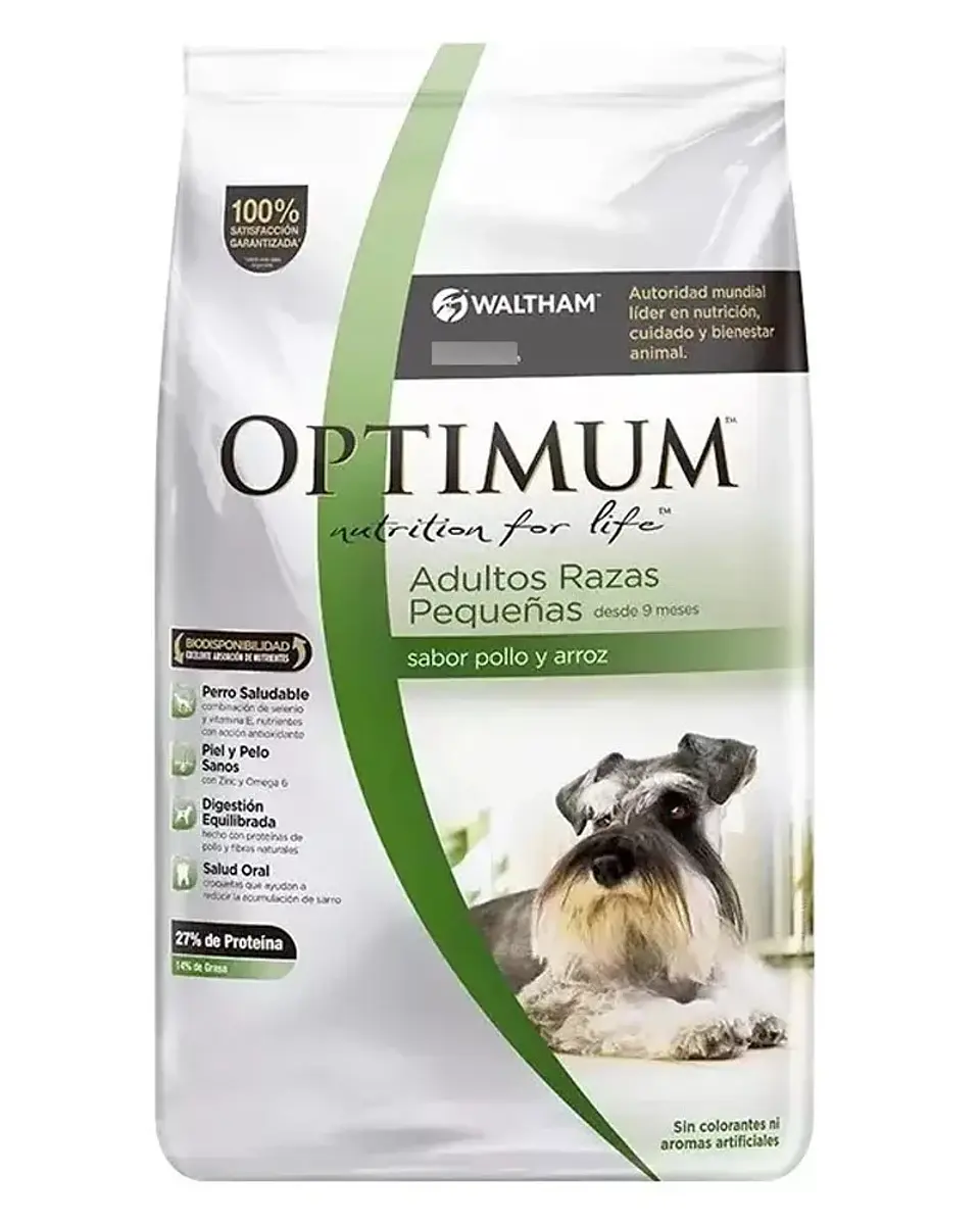Optimum Adulto Raza Pequeña 15 Kg 1