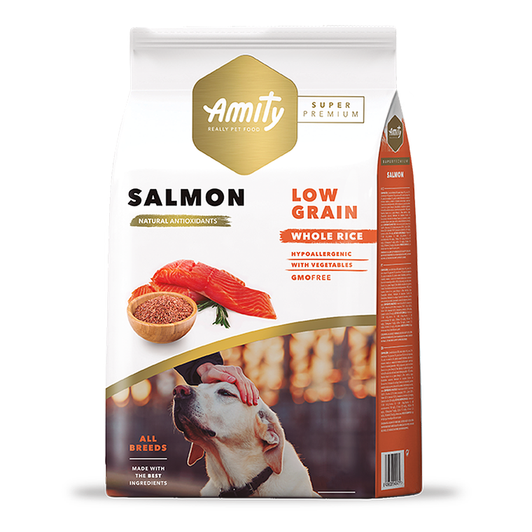 Amity Low Grain Salmon Adult 1