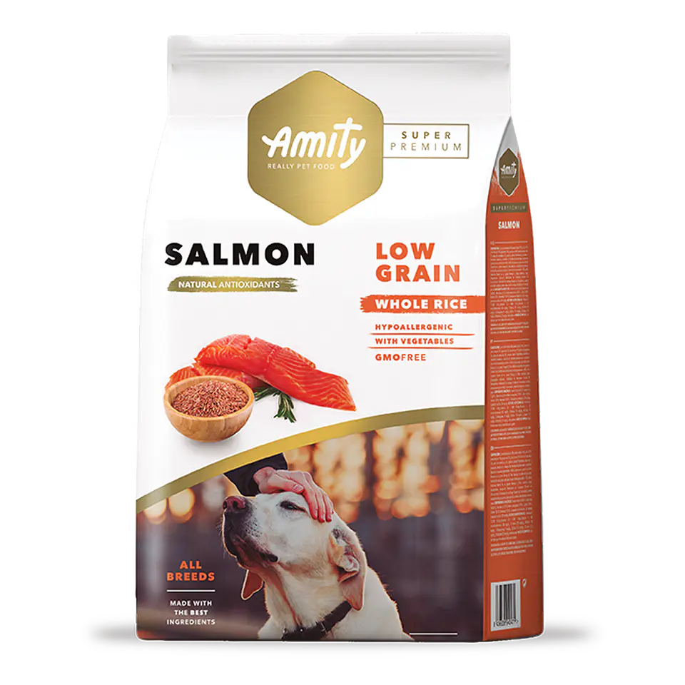 Amity Low Grain Salmon Adult 1