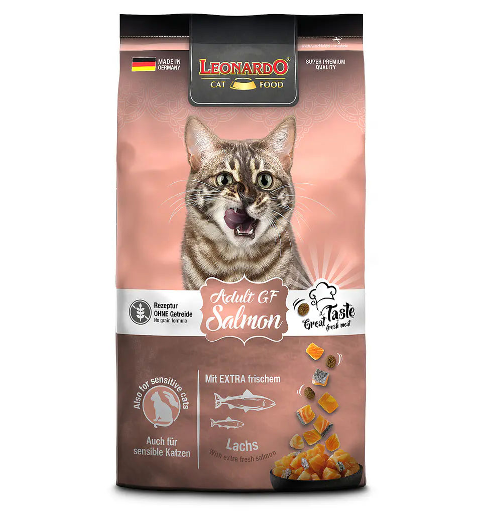 Leonardo Gato Adulto Salmón 1.8 Kg 1