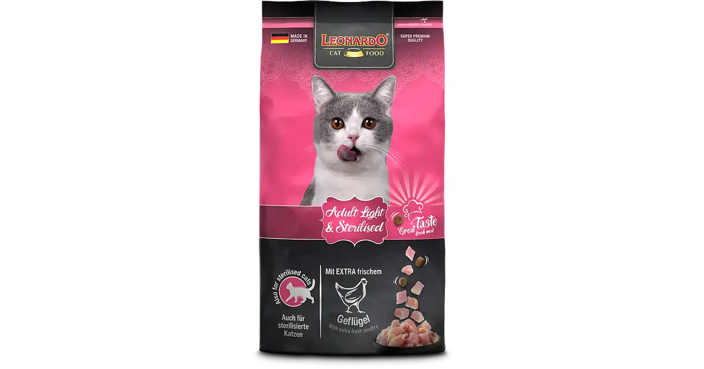Leonardo Light & Sterlised Pollo 1,8 Kg 1