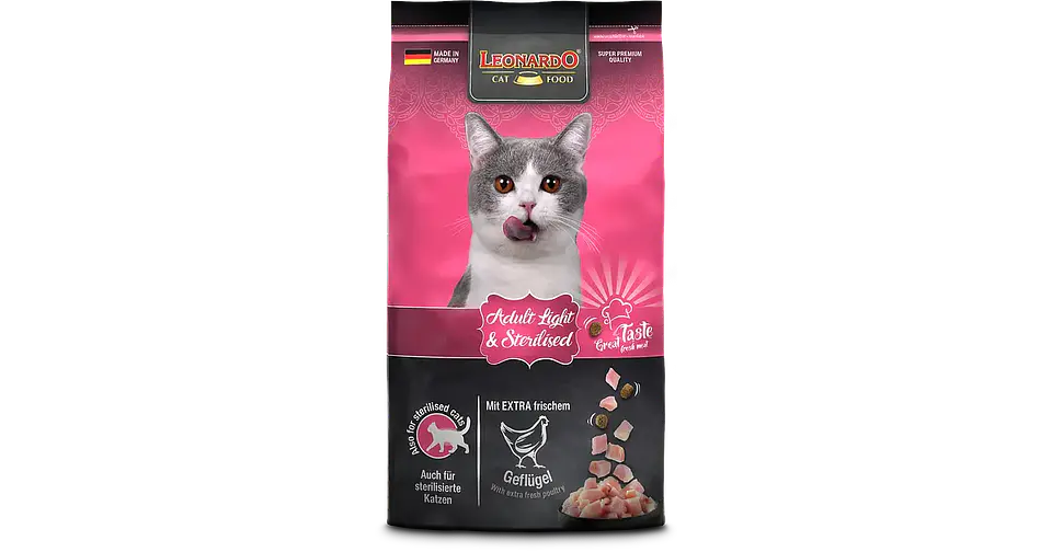 Leonardo Light & Sterlised Pollo 1,8 Kg 1