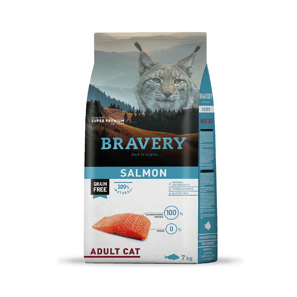 Bravery Adulto Salmon 2 Kg 1