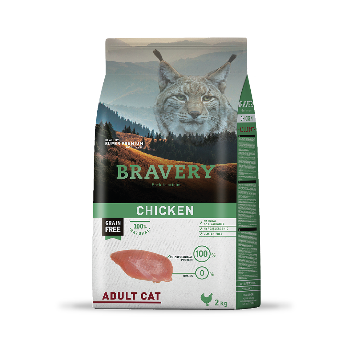 Bravery Adulto Esterilizado Pollo 1