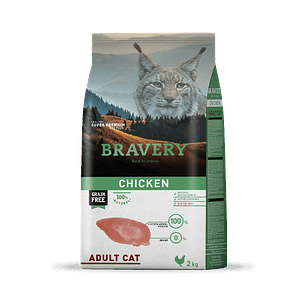 Bravery Adulto Esterilizado Pollo