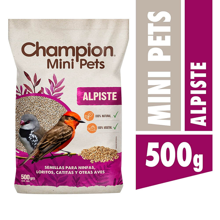 Champions Mini Pets Alpiste 500 grs 1