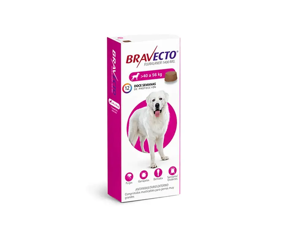 Bravecto Perros 40 a 60 kg 1