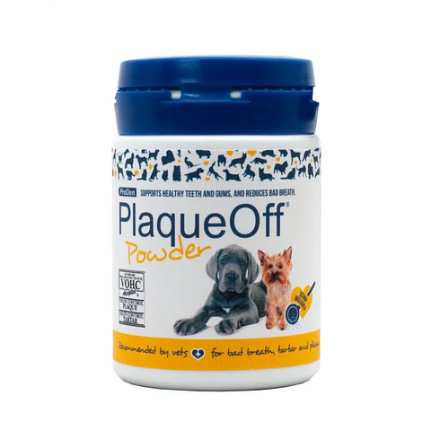 PlaqueOff Polvo Removedor de Sarro para Perros