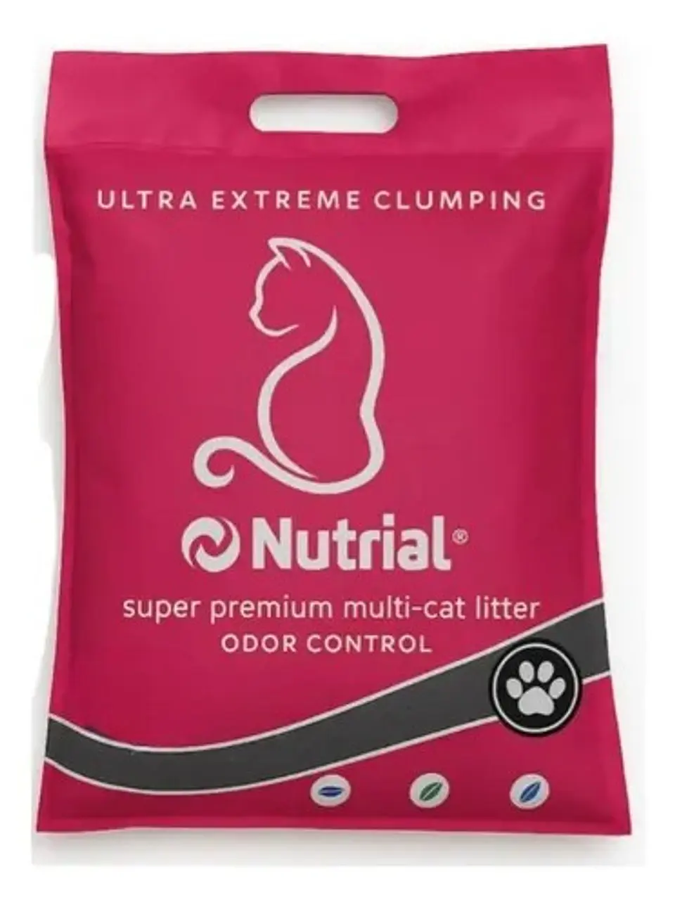 Nutrial Arena Sanitaria Aglomerante para gatos 12 Kg 1