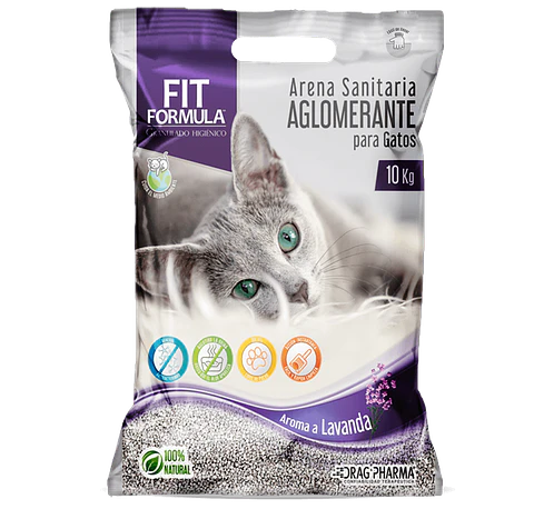 Arena Sanitaria Fit Formula Lavanda 10 kg