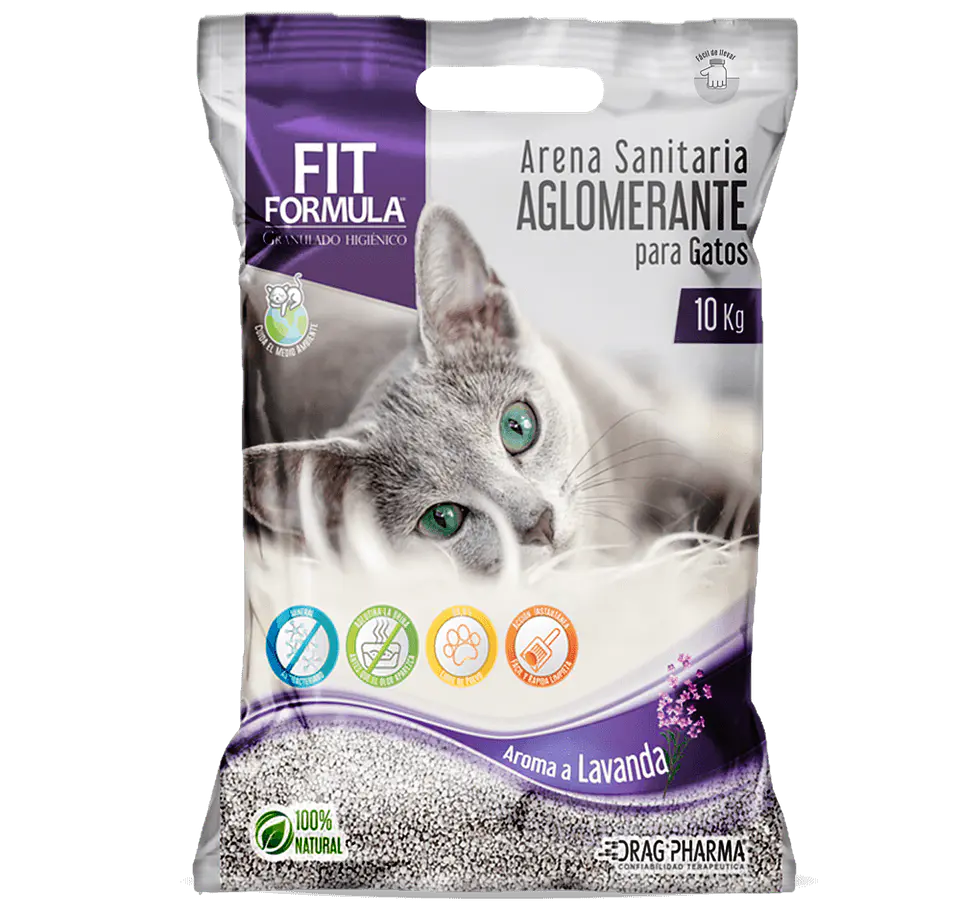 Arena Sanitaria Fit Formula Lavanda 10 kg 1