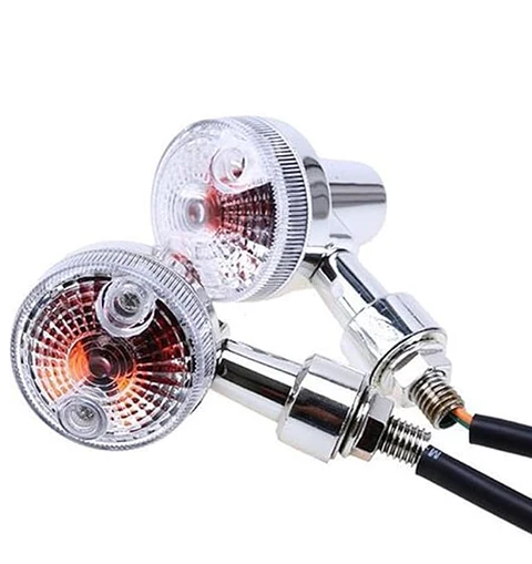 Intermitente Suzuki GN-125 Mica Blanca (Par)