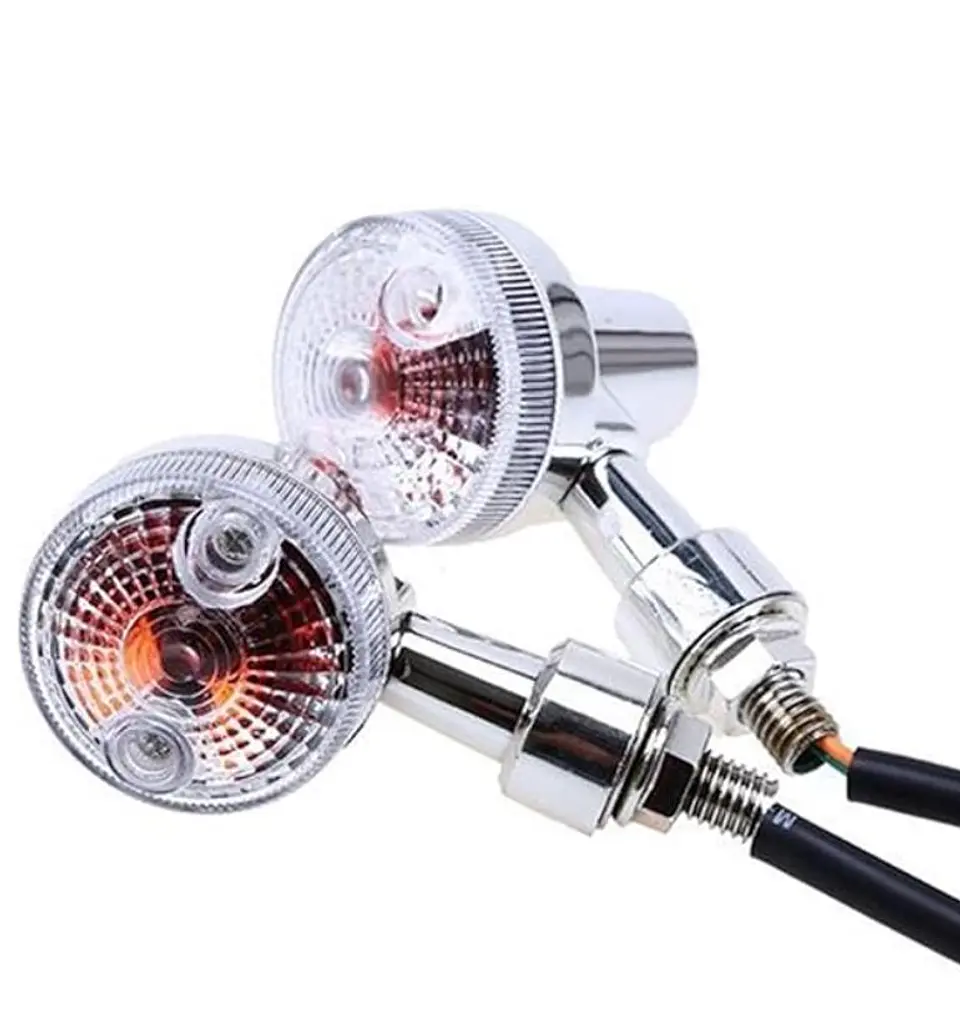 Intermitente Suzuki GN-125 Mica Blanca (Par) 1