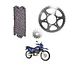 Kit Transmision EUROMOT GXT-200 48T/15Z/428 134L - Miniatura 1