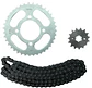 Kit Transmision EUROMOT HJ-125 39Z/15Z/428 116L - Miniatura 1