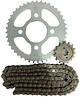 Kit Transmision PULSAR-135 43T/15T/428 120L - Miniatura 1