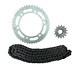 Kit Transmision YAMAHA FZ-250 46T/15Z/428 136L - Miniatura 1