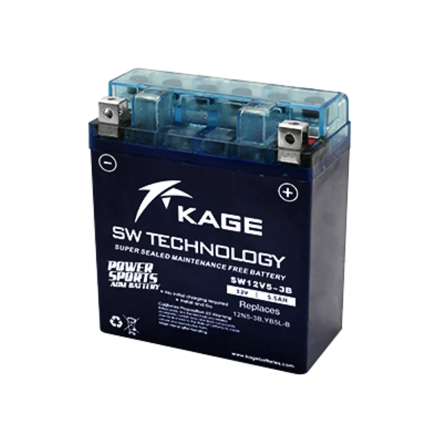 Bateria Kage YB5L Activada 1