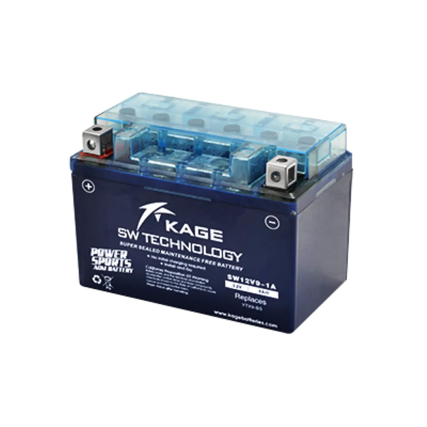 Bateria Kaye YTX9 Activada 1