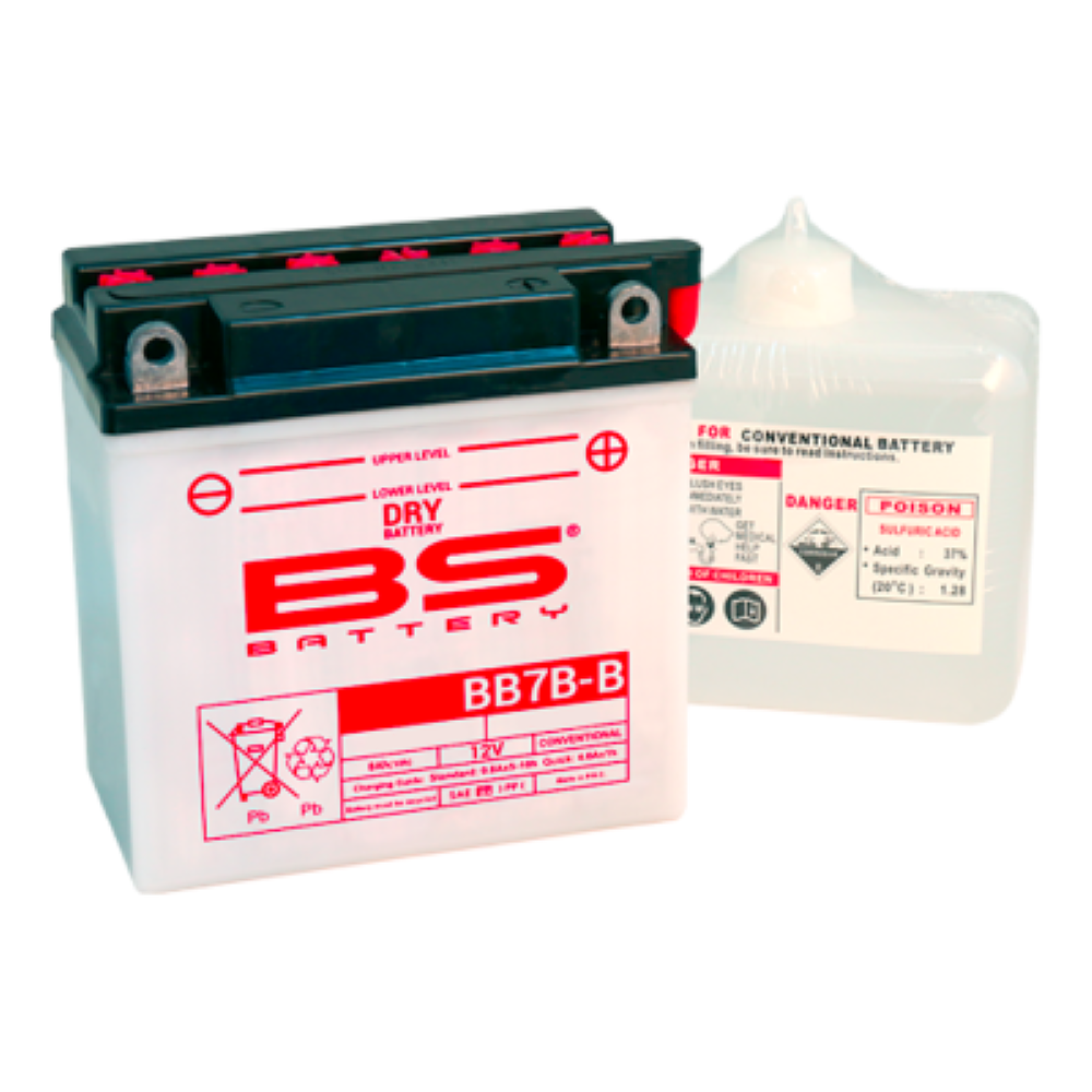 Bateria-BS BB7B-B Acido Dry/12N73A