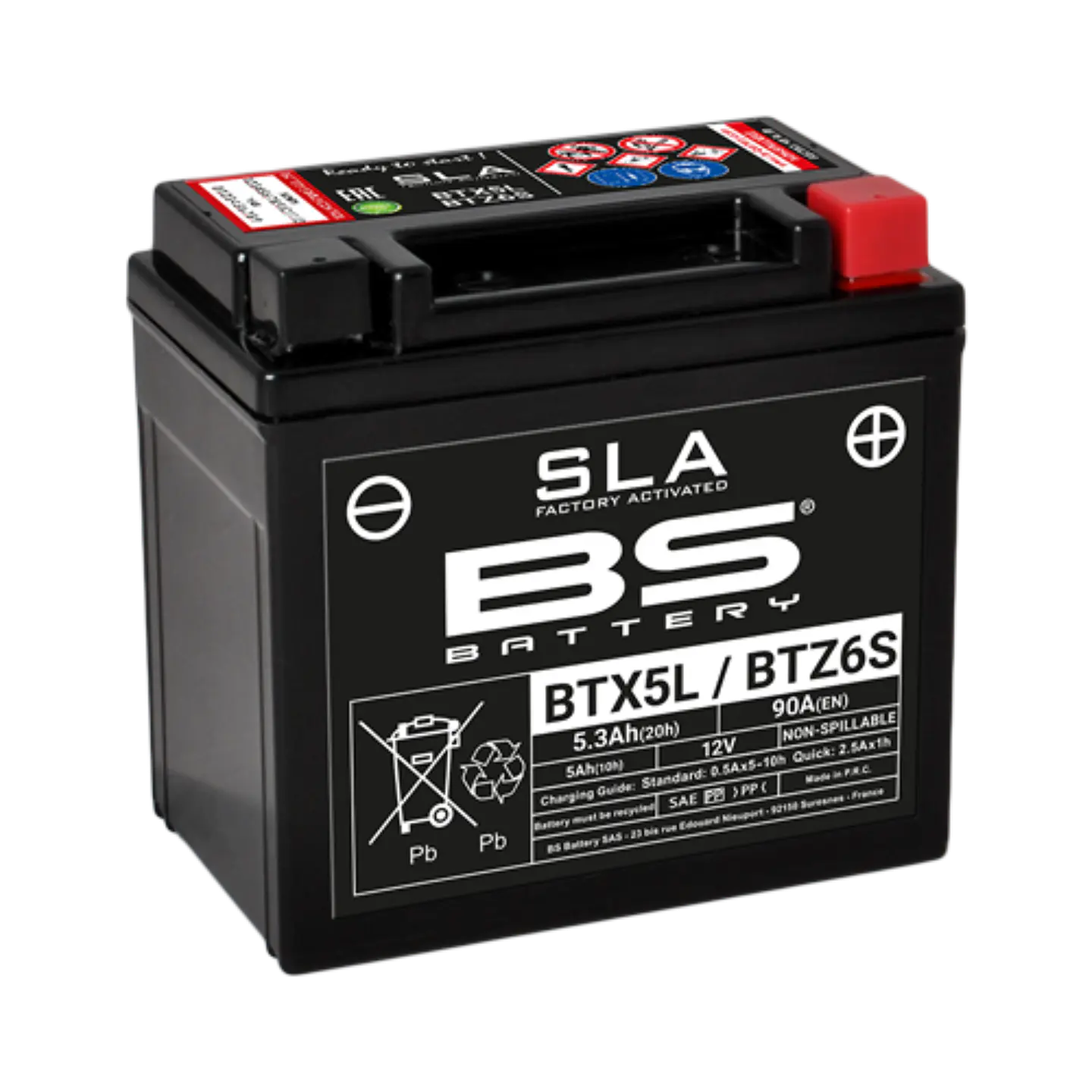 Bateria-BS BTX5L/BTZ6S Sla Activada 1