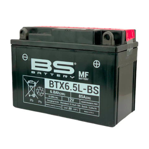 Bateria-BS BTX6.5L Acido Pack