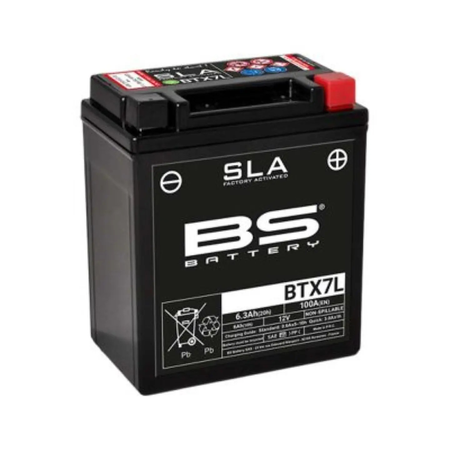 Bateria-BS BTX7L Sla Activada 1
