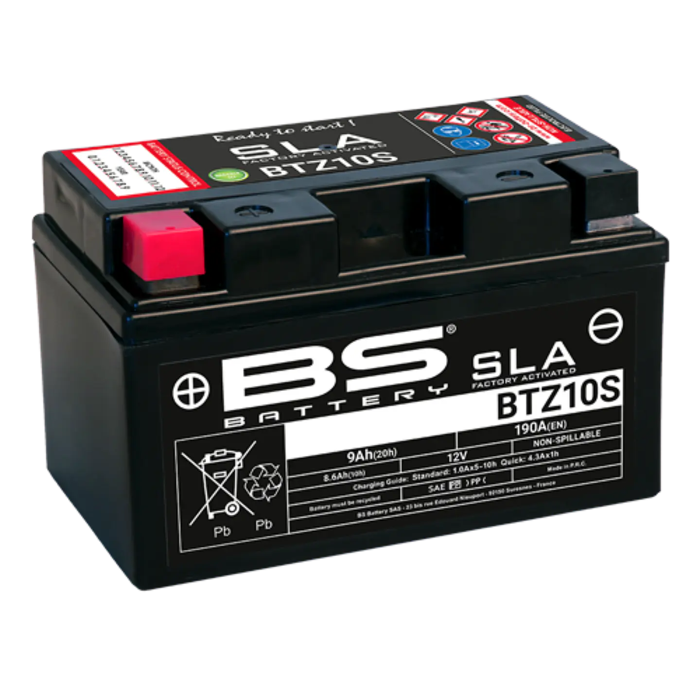 Bateria-BS BTZ10-S Sla Activada 1