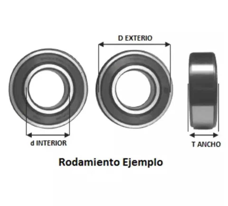 Rodamiento 6200 Koyo 3
